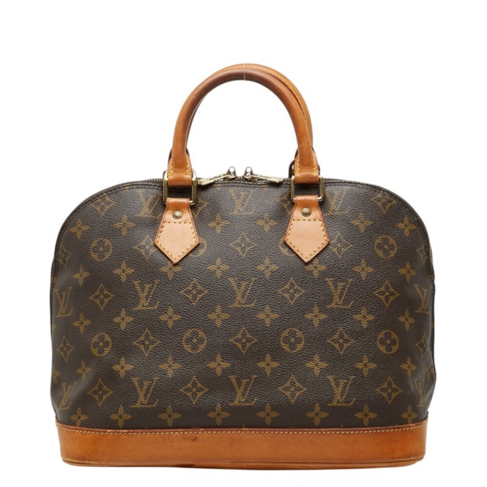 Louis Vuitton Monogram Alma PM (older model) handbag, M51130, brown leather, ...